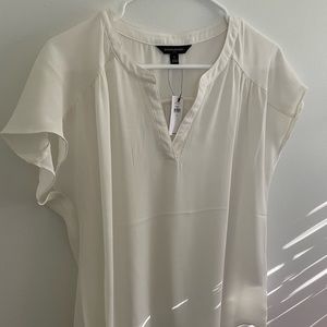 Banana Republic, White Blouse